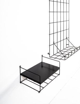 Wire Wall Units by Karl Fichtel for Drahtwerke Erlau and Kajsa and Nils Nisse Strinning for Design AB, Set of 2-VLO-1786851