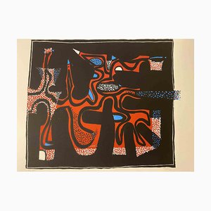 Wladimiro Tulli, Abstract Composition, Screen Print, 1970s-ZCI-1760343