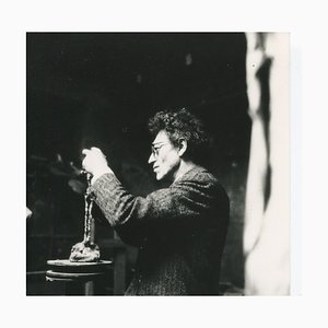 Wolfgang Kühn, Alberto Giacometti in His Studio in Paris, 1963, Photograph-DYV-1377672