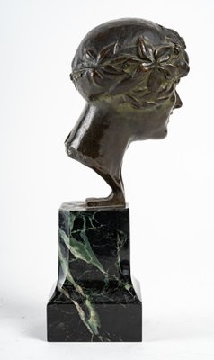 Woman Adorned with Flower, Bronze-WFS-1196765