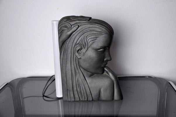 Woman Bust Table Lamp, France, 1970-EJE-1028115