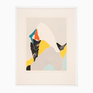 Woman in Profile, Etching on Paper, Framed-GPP-1085083