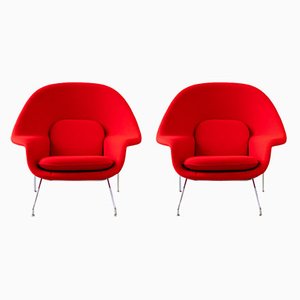 Womb Chairs by Eero Saarinen for Knoll Inc., Set of 2-IXA-1788038