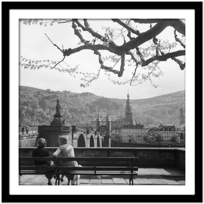 Women at Neckar Heiliggeist Church Heidelberg, Germany 1936, Printed 2021-DYV-990660