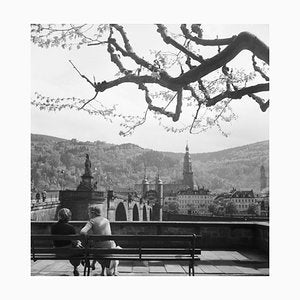 Women at Neckar Heiliggeist Church Heidelberg, Germany 1936, Printed 2021-DYV-990660