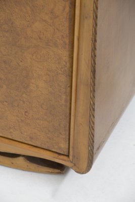 Wood and Brass Cabinet by Paolo Buffa, 1950s-RCE-1419478