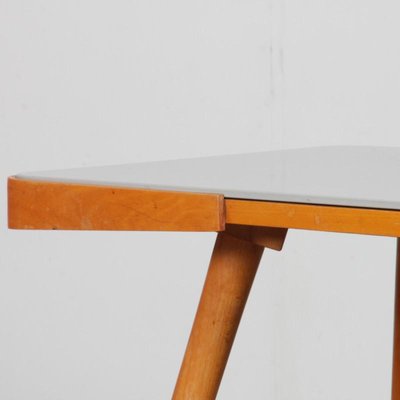 Wood and Glass Table by Jiri Jiroutek, 1960s-DAD-1807461