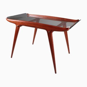 Wood and Glass Table from Carlo De Carli-VJY-1703648