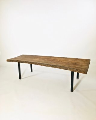 Wood and Metal Coffee Table, 1950s-XXA-787499