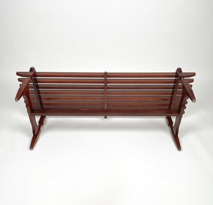 Wood Bench by Ico & Luisa Parisi, Italy, 1950s-LYQ-1171312