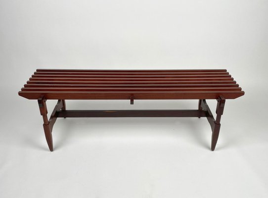 Wood Bench by Ico & Luisa Parisi, Italy, 1950s-LYQ-1171312