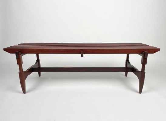 Wood Bench by Ico & Luisa Parisi, Italy, 1950s-LYQ-1171312