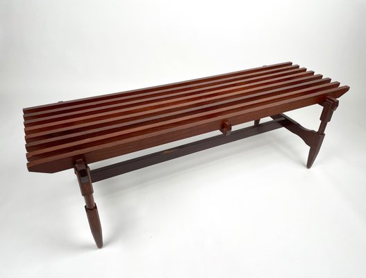 Wood Bench by Ico & Luisa Parisi, Italy, 1950s-LYQ-1171312