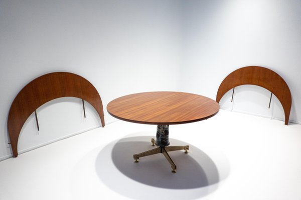 Wood & Ceramic Extendable Dining Table by Melchiorre Bega & Pietro Melandri-FGA-1133449