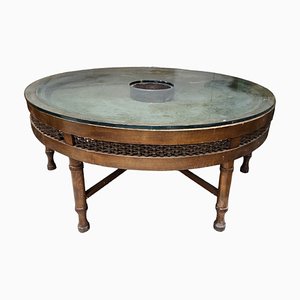 Wood Coffee Table with Labrada Tray-TCS-1762489