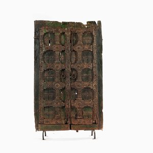 Wood Door on Steel Base-NQ-624710