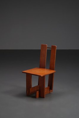 Wood & Metal Chair, Netherlands-XFS-1254906