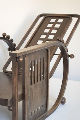 Wooden Armchair in the Style of Josef Hoffmann Sitzmaschine-AOI-1106656