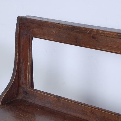 Wooden Bench, Italy, Early 20th Century-XSG-1735467