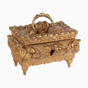 Wooden Box and Tablet with Leaf Gilding-VMM-1383630