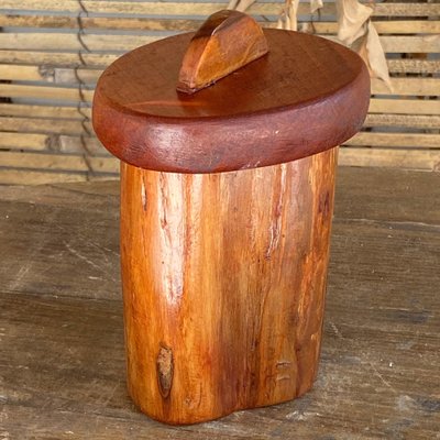 Wooden Box for Desk or Cigars, France, 1950s-UR-980604