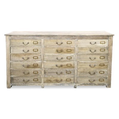 Wooden Buffet with 18 Drawers-NQ-1771481