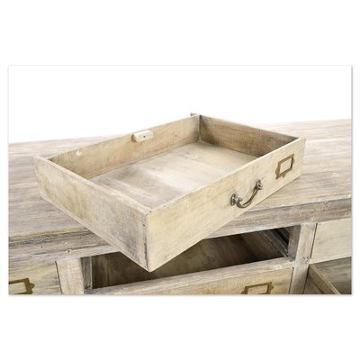 Wooden Buffet with 18 Drawers-NQ-1771481