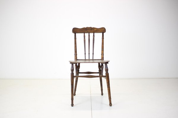 Wooden Chair, Czechoslovakia, 1910s-TZ-1166608