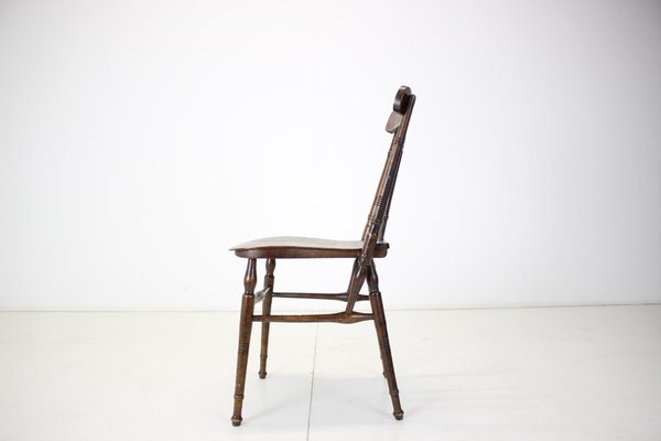 Wooden Chair, Czechoslovakia, 1910s-TZ-1166608