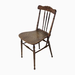 Wooden Chair, Czechoslovakia, 1910s-TZ-1166608