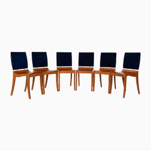 Wooden Chairs from Ligne Roset, Set of 6-RQW-2028438