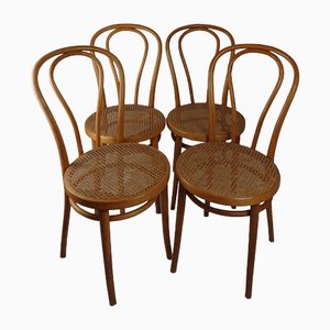 Wooden Chairs from ZPM Radomsko Poland, Set of 4-AJN-1444829