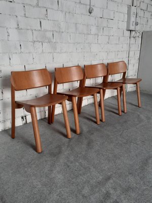 Wooden Chairs, Set of 4-GZF-1824246