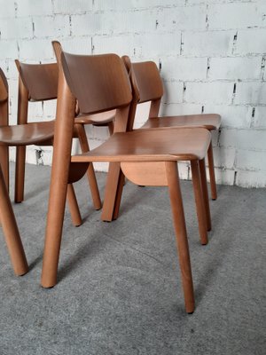 Wooden Chairs, Set of 4-GZF-1824246