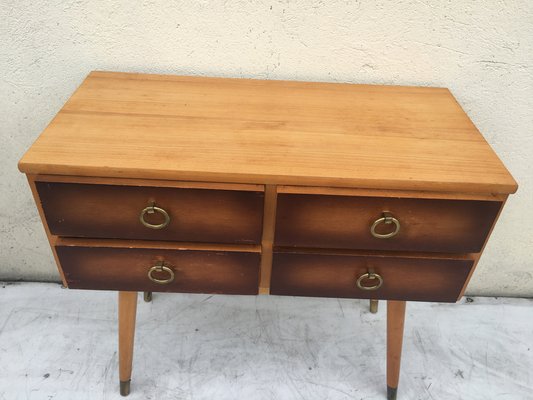 Wooden Chest of Drawers, 1950s-WQQ-1029591