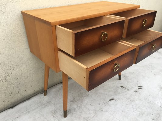 Wooden Chest of Drawers, 1950s-WQQ-1029591