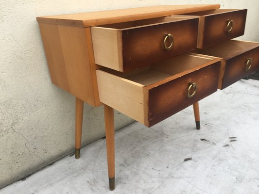 Wooden Chest of Drawers, 1950s-WQQ-1029591