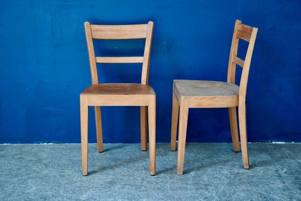 Wooden Children's Bistro Chair, 1950s-AIU-1746469