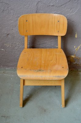 Wooden Childrens Chair, 1960s-AIU-625312