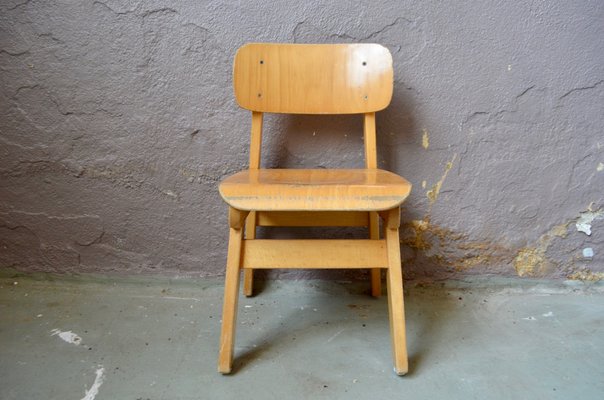 Wooden Childrens Chair, 1960s-AIU-625312