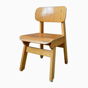 Wooden Childrens Chair, 1960s-AIU-625312