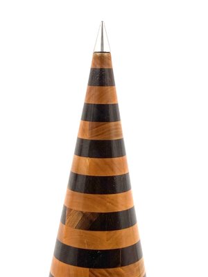 Wooden Cone Sculpture from Salmistraro Italy, 1970s-TXN-1420400