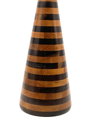 Wooden Cone Sculpture from Salmistraro Italy, 1970s-TXN-1420400