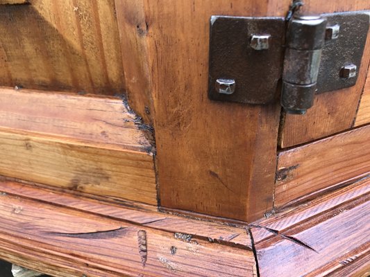 Wooden Corner Chest of Drawers 1970s-WQQ-1182661