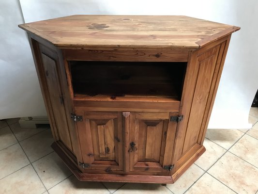 Wooden Corner Chest of Drawers 1970s-WQQ-1182661