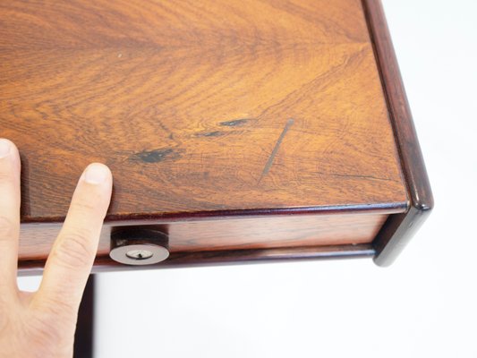 Wooden Desk with Storage Compartments by Gianfranco Frattini for Bernini, 1950s-ZYF-1399024