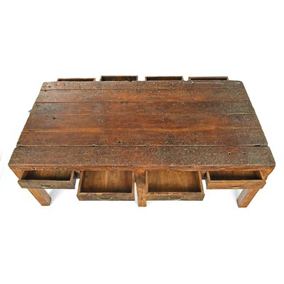 Wooden Dining Table, 1940s-NQ-571223