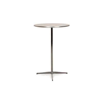 Wooden Dining Table Set in White from Fritz Hansen, Set of 6-RQW-2026031