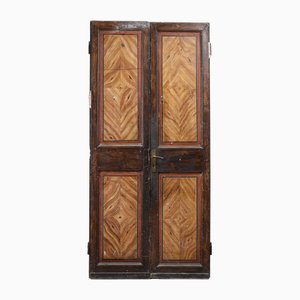 Wooden Door with Lacquered Front-RAQ-1768066