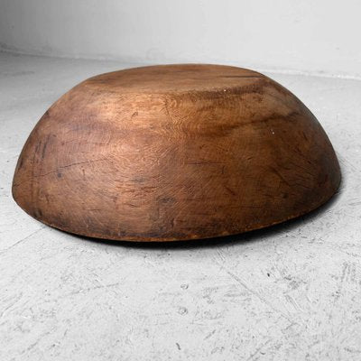 Wooden Dough Bowl, Japan, 1890s-DWL-1702569